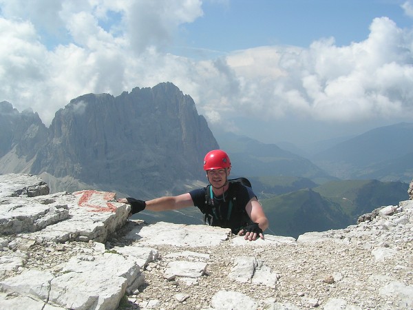 FERRATA POSSNECKER NA SELLASPITZE 2941 M  